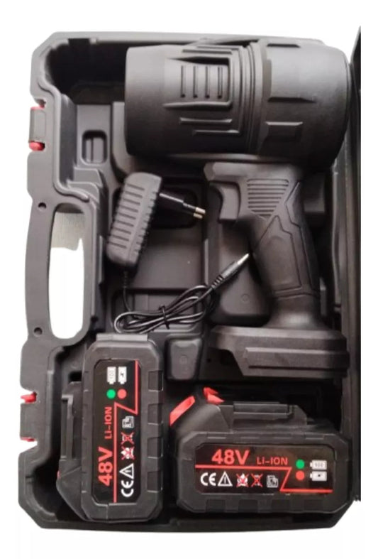 Soplador Polvo Portatil 2 Baterias 48V