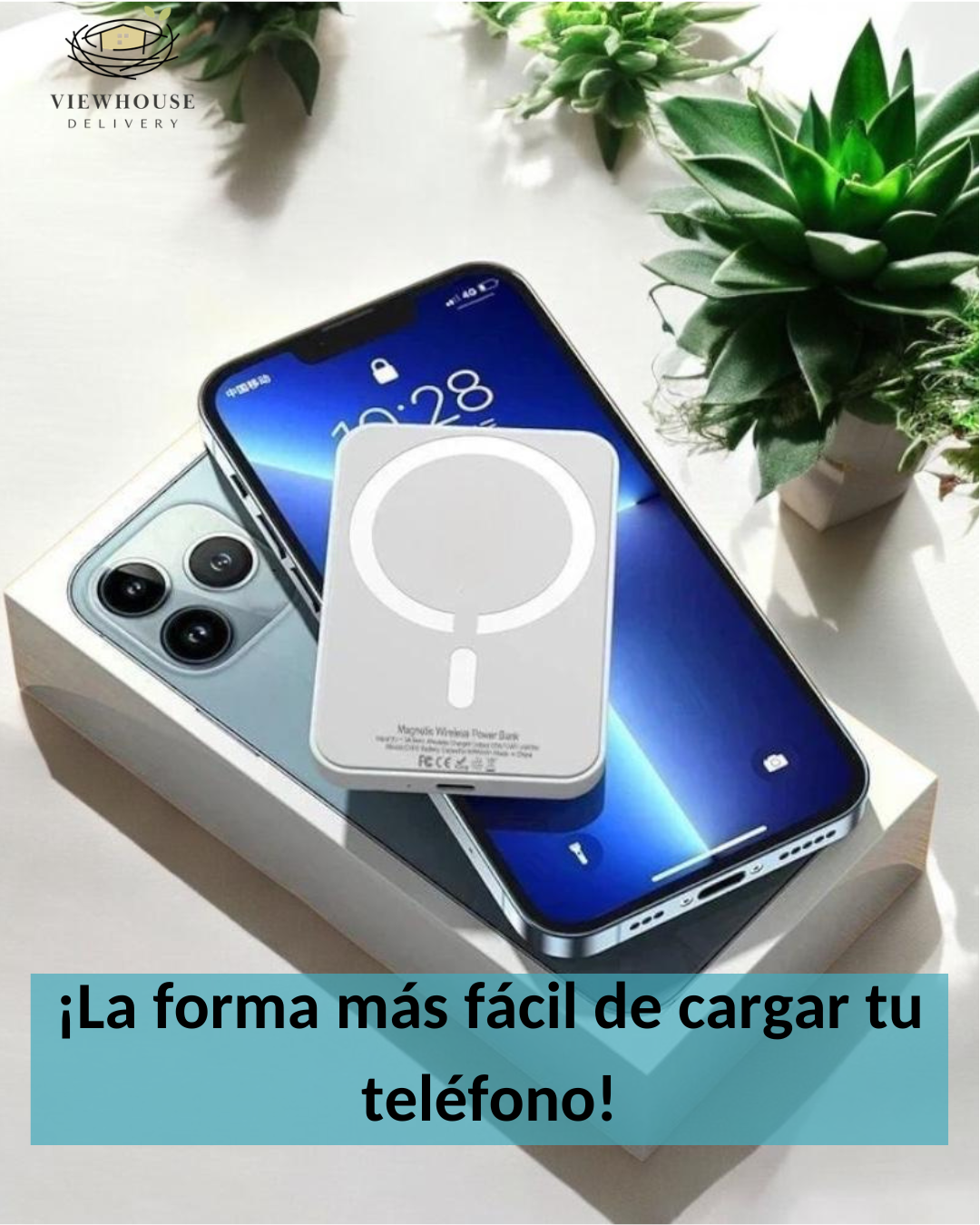 BATERÍA EXTERNA PORTÁTIL MAGNÉTICA