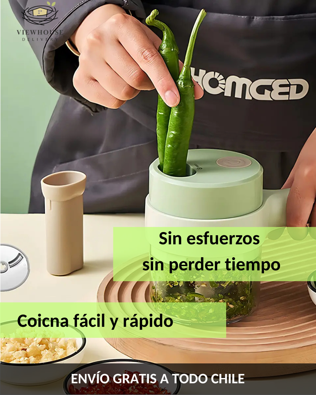 CORTADOR DE VERDURAS ELÉCTRICO