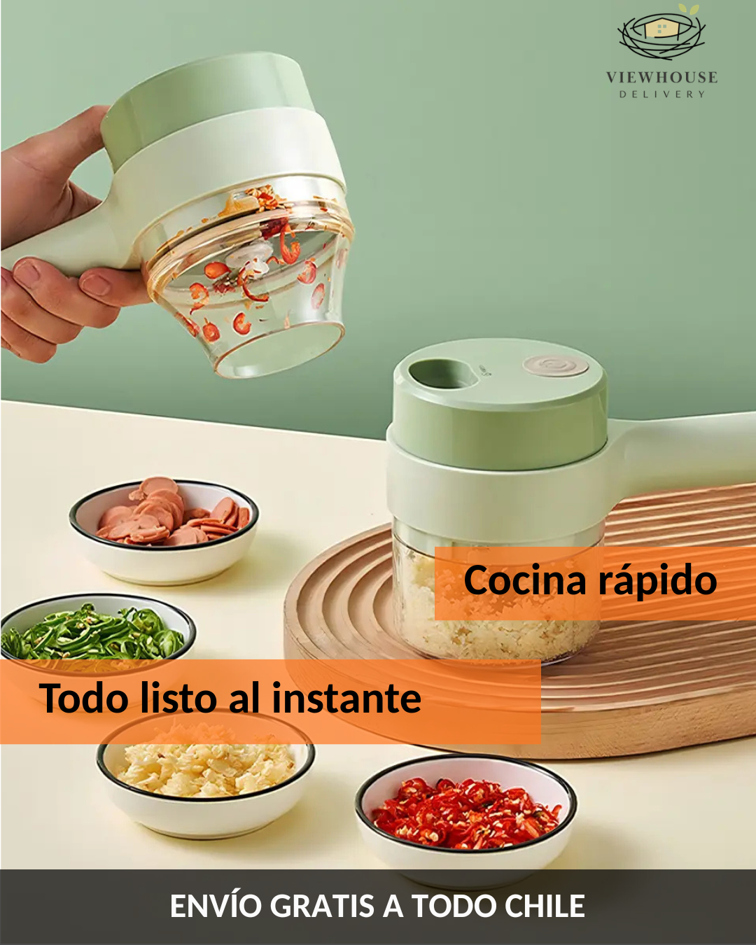 CORTADOR DE VERDURAS ELÉCTRICO