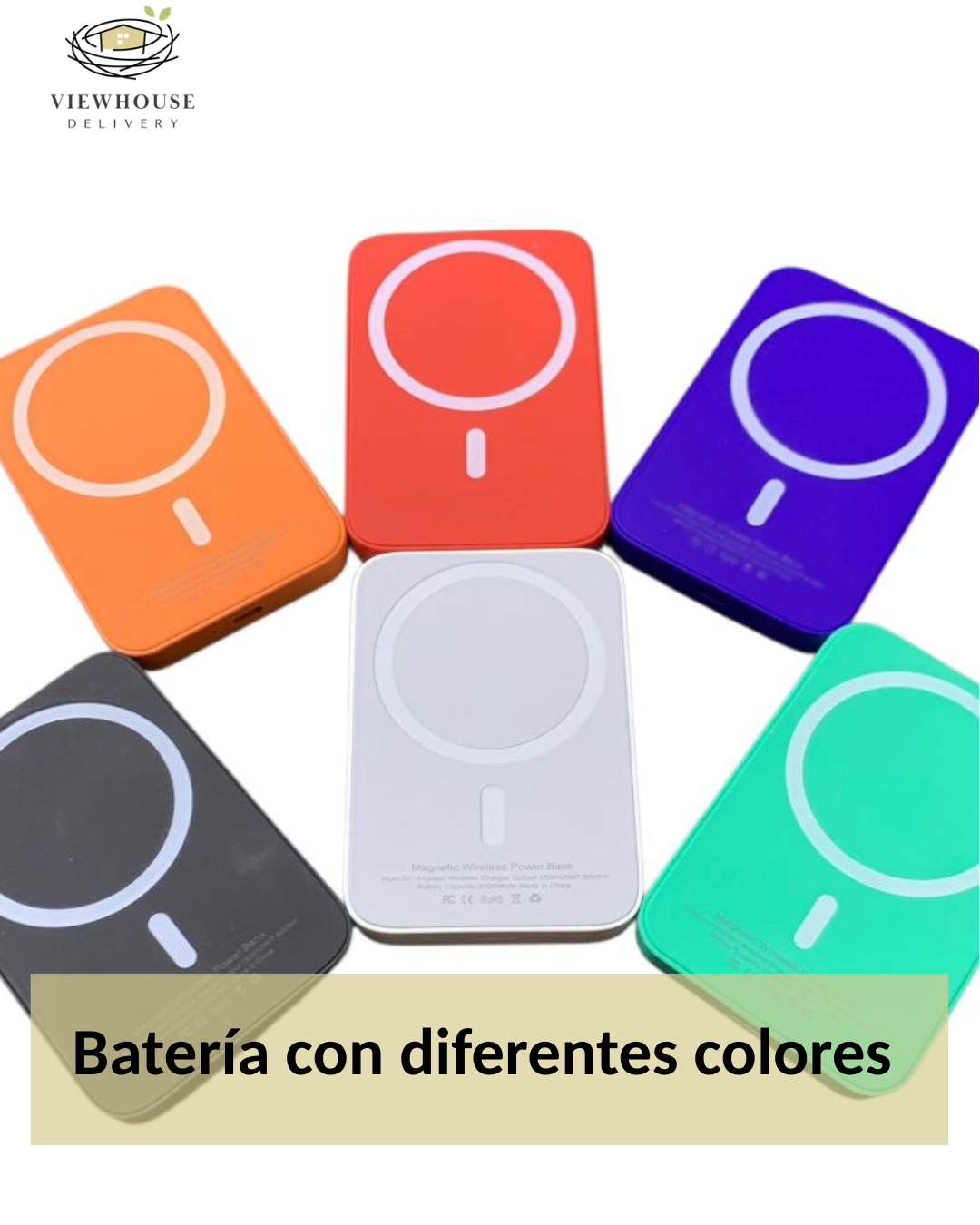 BATERÍA EXTERNA PORTÁTIL MAGNÉTICA