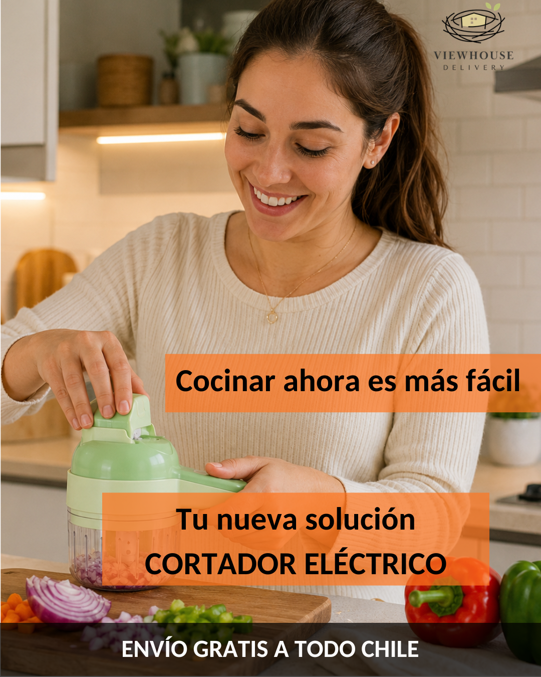 CORTADOR DE VERDURAS ELÉCTRICO