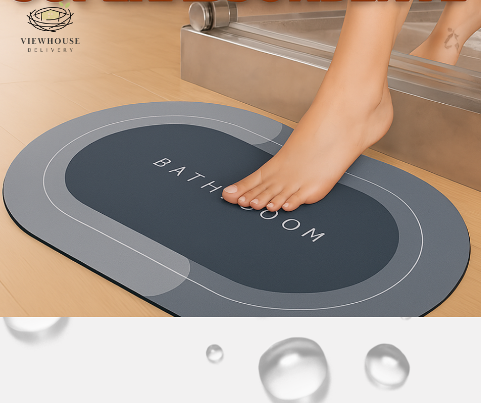 ALFOMBRA DE BAÑO SÚPER ABSORBENTE
