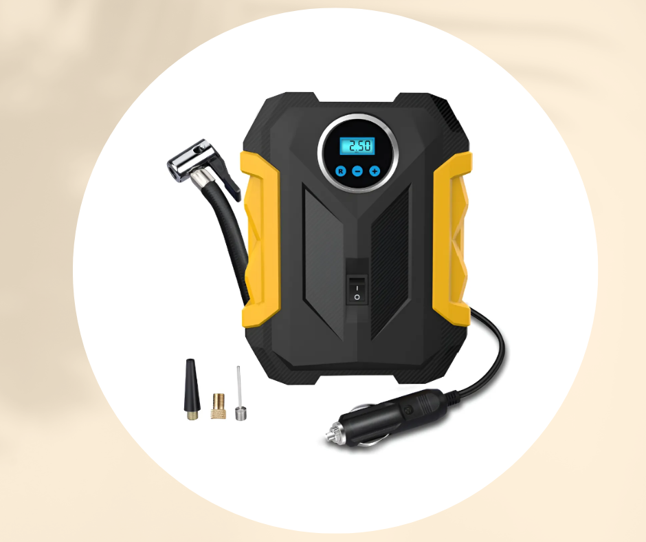 COMPRESOR DE AIRE PORTÁTIL DIGITAL