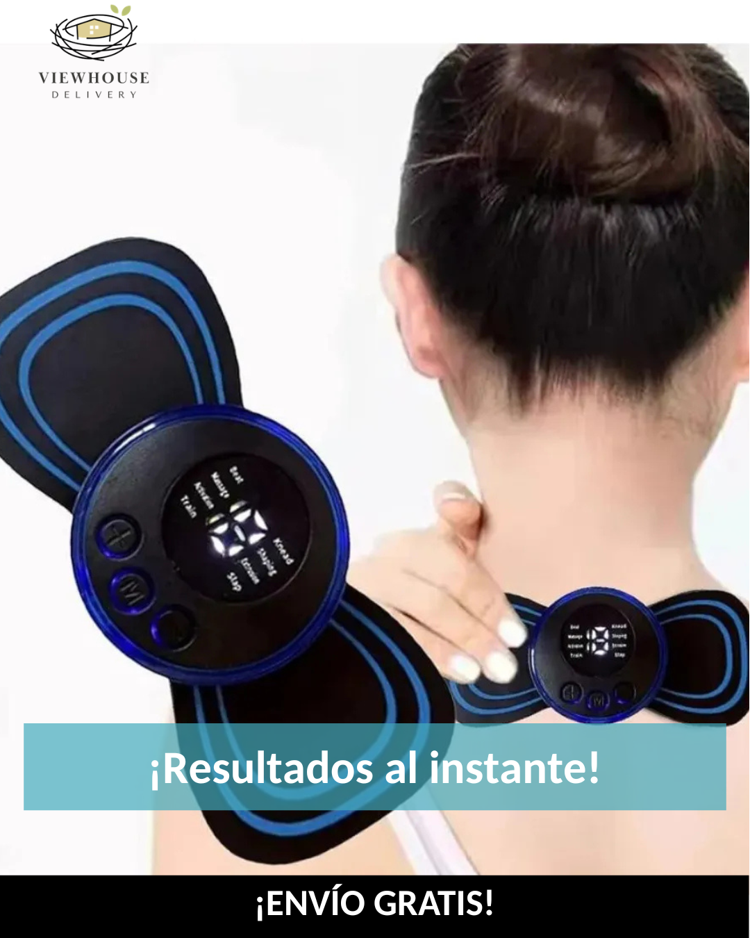 PACK (MASAJEADOR PIE, ESPALDA, CUELLO)
