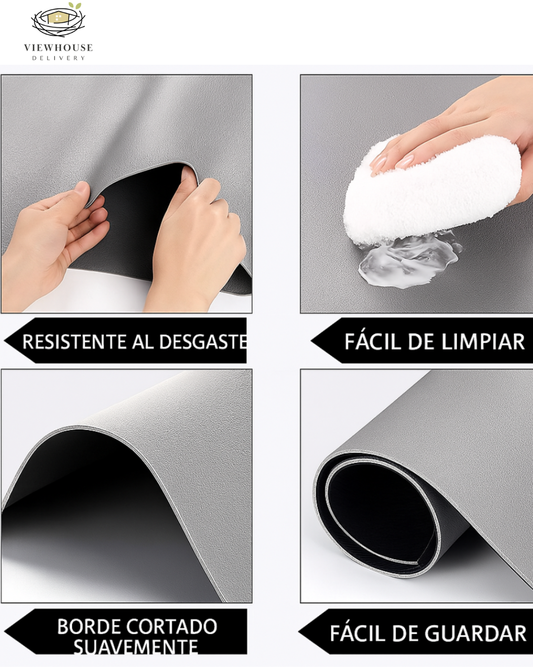 ALFOMBRA DE BAÑO SÚPER ABSORBENTE