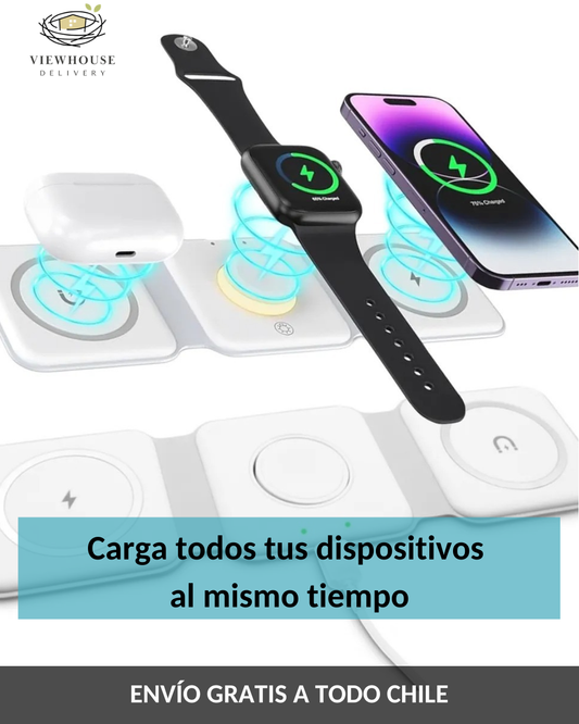CARGADOR 3 EN 1 INALÁMBRICO