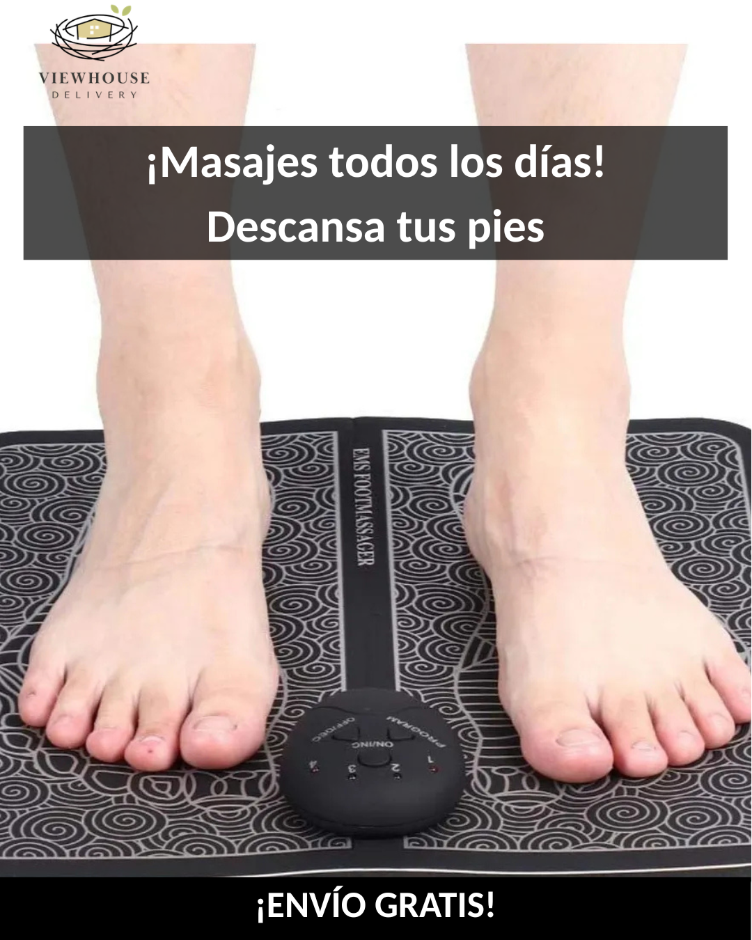 PACK (MASAJEADOR PIE, ESPALDA, CUELLO)